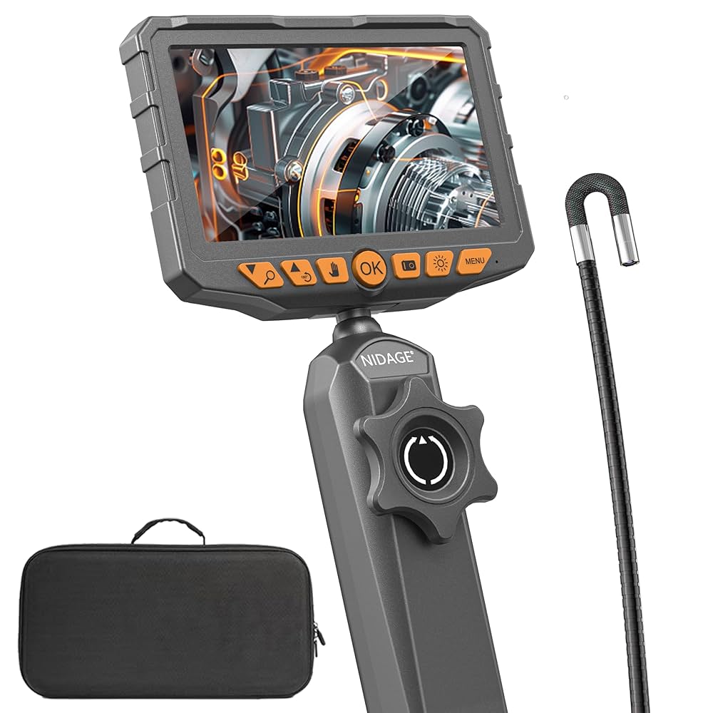 Industrial Endoscope　内視鏡カメラ Industrial Endoscope Borescope LCD 4.3